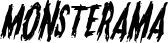 Monsterama font