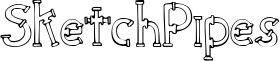 SketchPipes font