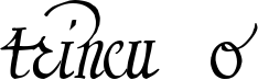 TRINCUlO font