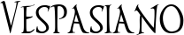 Vespasiano font
