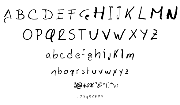 Davidcito font