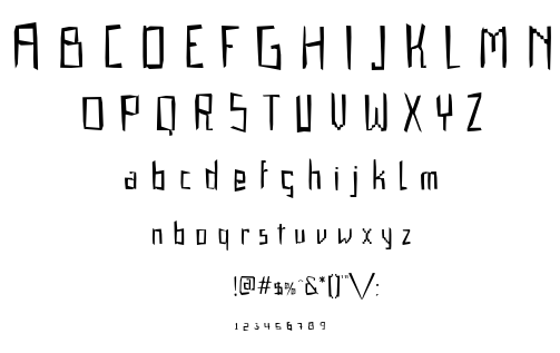 Gabardina font