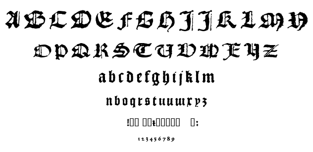 1492 Quadrata font