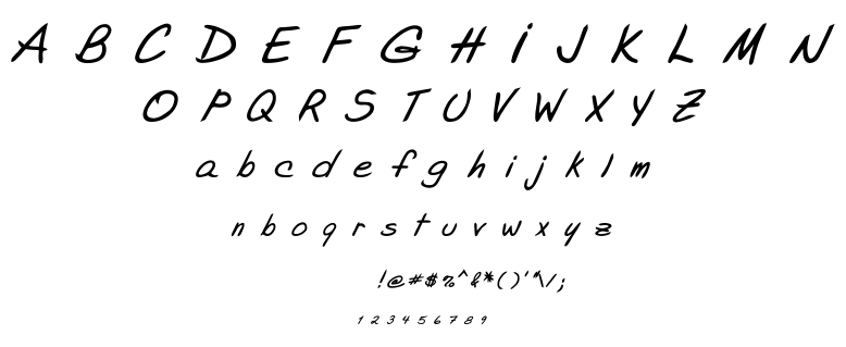 Adelyne font