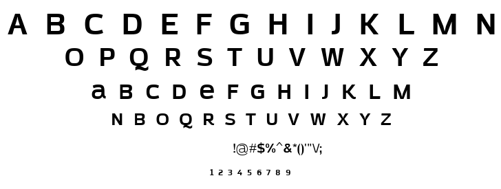 Azoft Sans Bold font