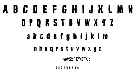 Blok font