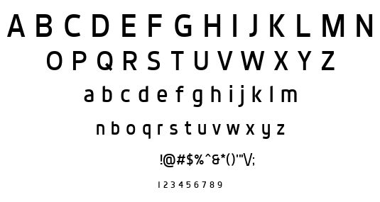 Dyno font