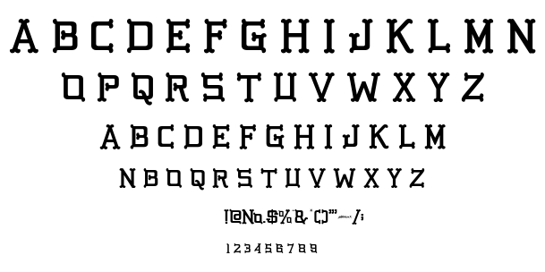 Golden Bones font