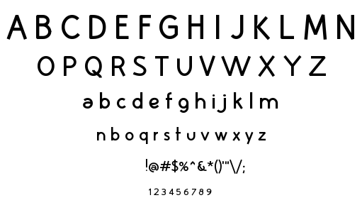 Huelic font