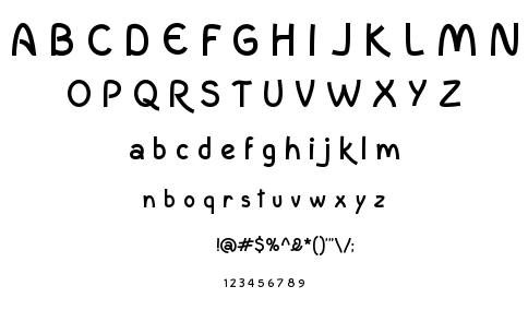 InColhua font