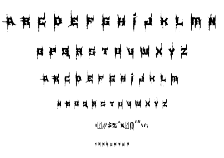 MB-Element Brutalized font