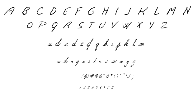 Michelle font