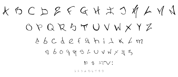 Nermin’s Graffiti font