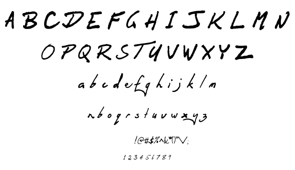 orenscript font