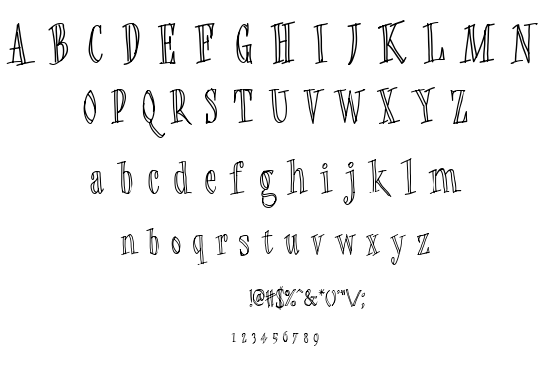 Quickie font