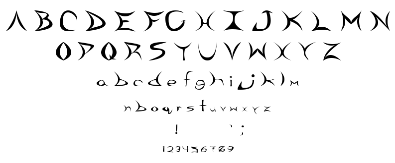 Reef Imps font