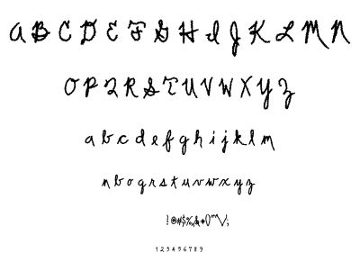 Scrawler font