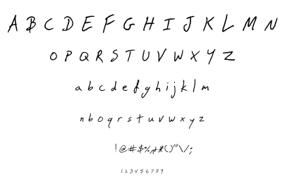 Snake font