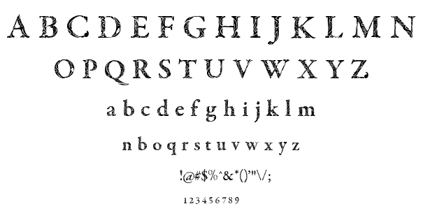 Tribal Garamond font