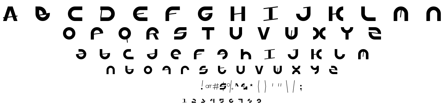 Armada/1991 font