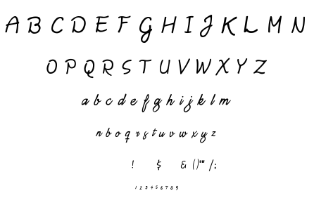 Daisy Script font