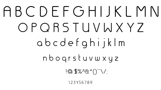 Thesis font