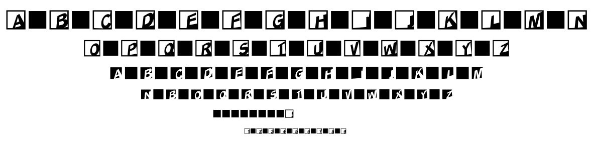 ABC Logos XYZ font