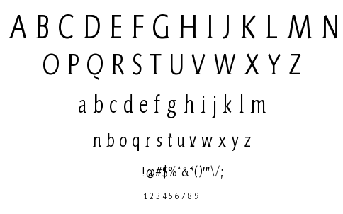 Aida Serif font