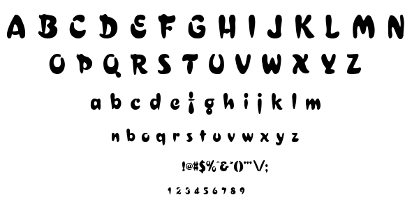 Bulge font