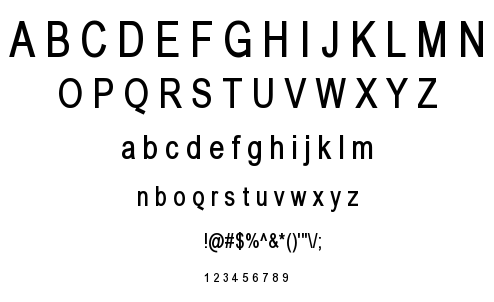 Babel Sans font
