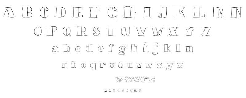 Barkants font
