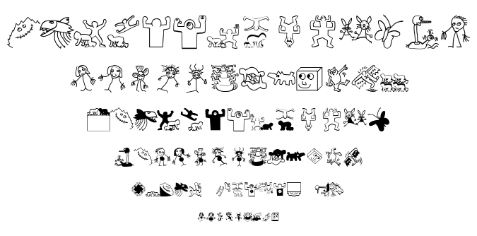 Bitsbats font