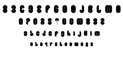 blowing bubble font