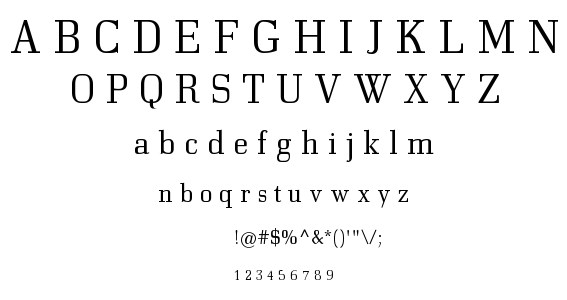 Bodonitown font