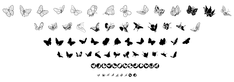 ButterFly font