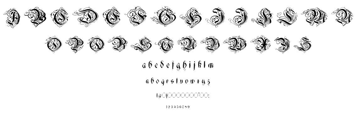 Decadentia font