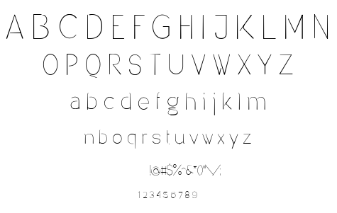 Denigan font