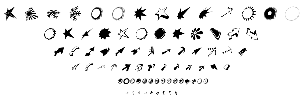 Dingsbums Bats font