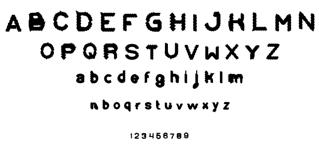 eskimo and polar bear font