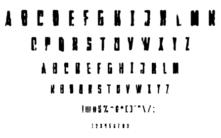 Faltura Alien font