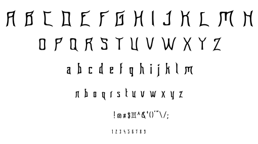 Florida Shark font