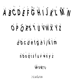 Hooked on Booze font