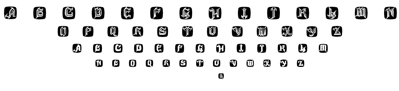 Haunted font