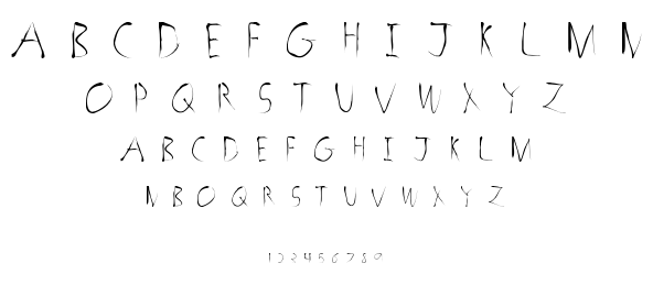 Horror Sketch font