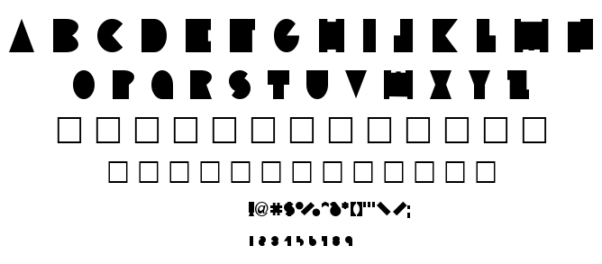 INSCRUTA font