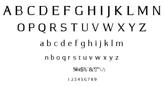 JBarrett font