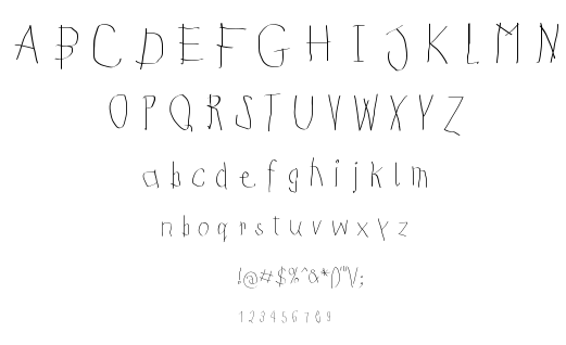 Kids First Print font