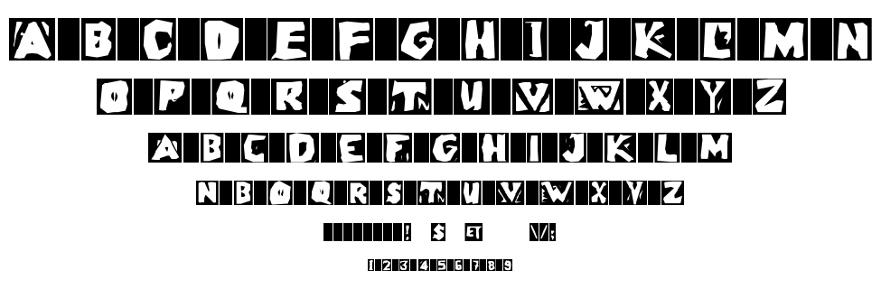 LinoLeumInvers font