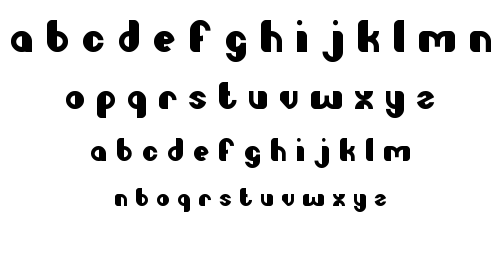 little atom font