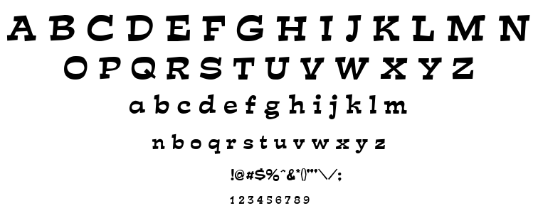 Mirisch font